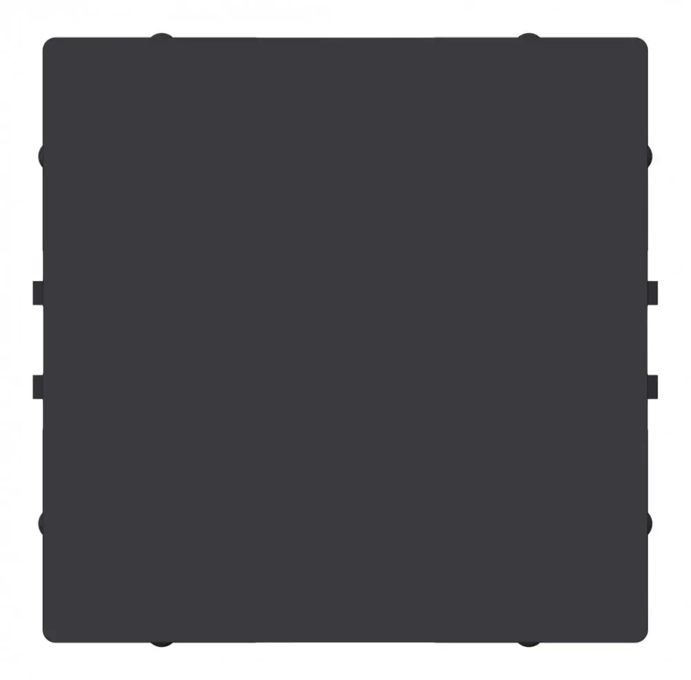 ATLASDESIGN ЗАГЛУШКА без суппорта для многопостовых рамок, КАРБОН