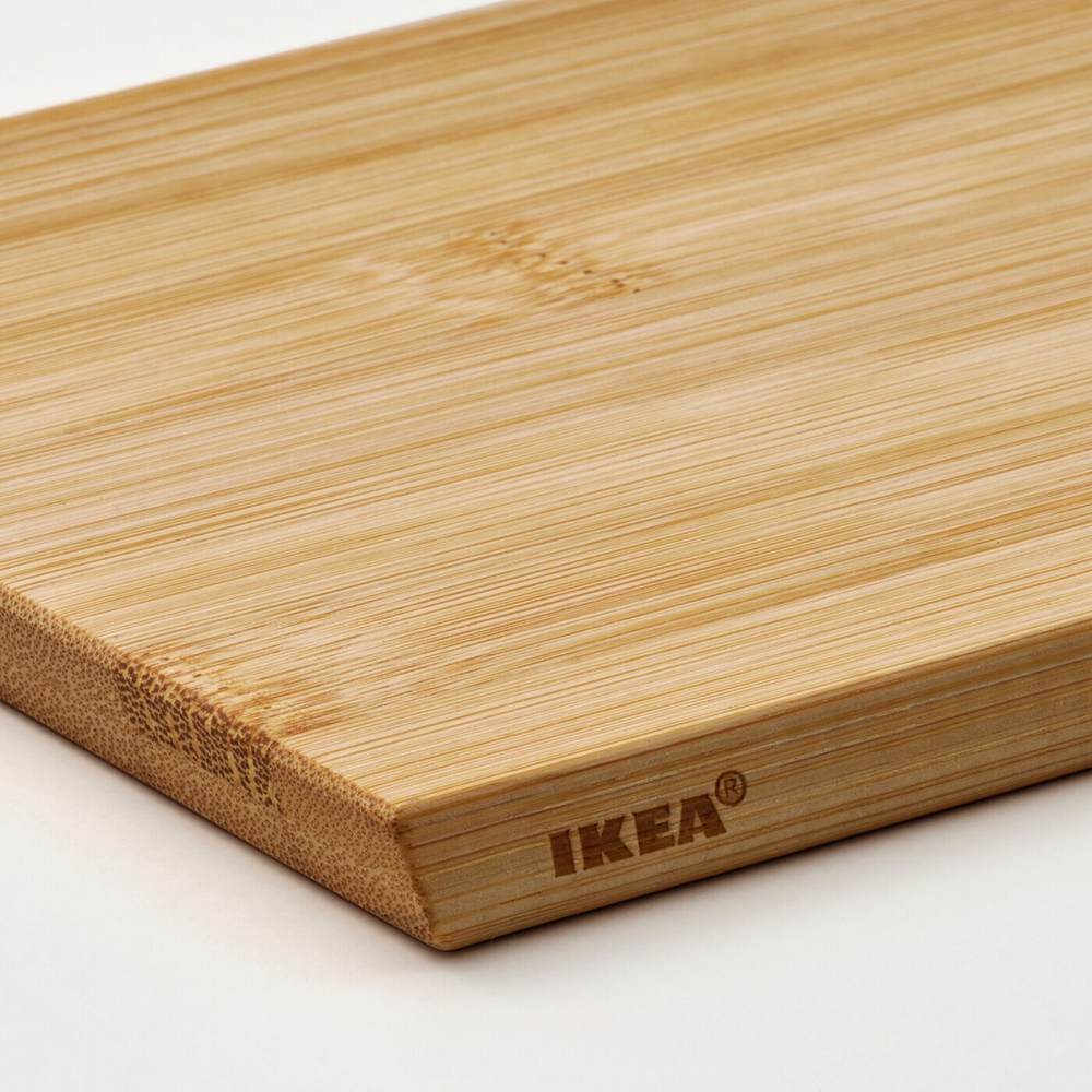 IKEA APTITLIG  (ИКЕА АПТИТЛИГ)  -  Разделочная доска, бамбук, 24x15 см