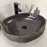 Раковина из речного камня RS-65172 55*43*14 0862