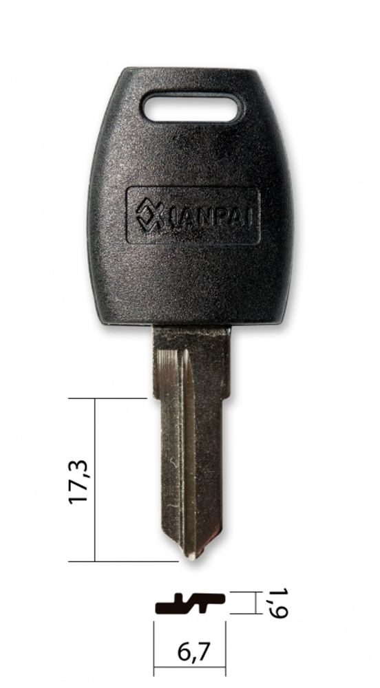 Заготовка английского ключа 10600 MER-21D | MR31R | MER35R | CL1P