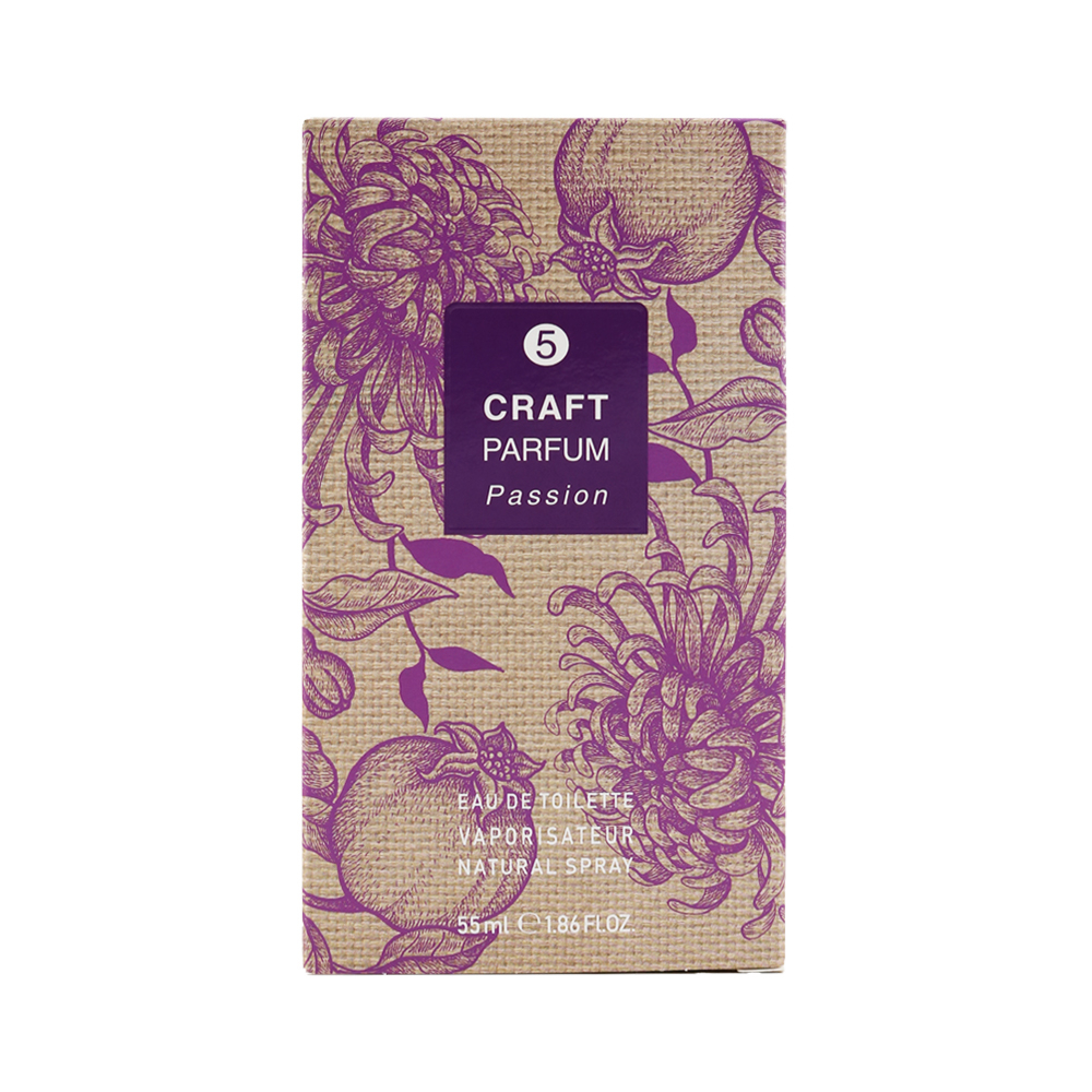 Вода туалетная Craft Parfum 5 Passion (Крафт Парфюм 5 Пэшн) - 55ml for women