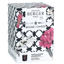 Maison Berger Paris - Ароматическая свеча Pryzmat 240г Красная / артикул   6961  / GTIN 3127290069610