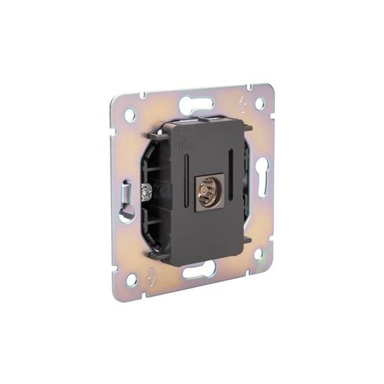 Розетка STRONG TV с/у графит KRANZ