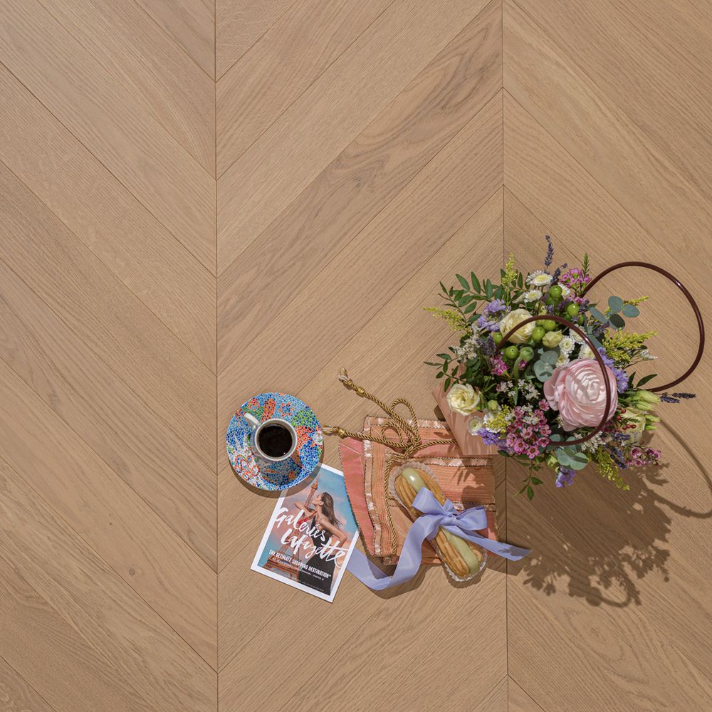 Инженерный паркет Coswick Дуб Сиена Натуральная (Raw Sienna) Шелковое масло ультраматовое