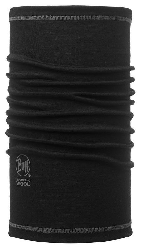 Шарф-труба шерстяной Buff Black Фото 1