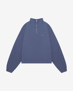 Толстовка Half-zip Logo de base 04 Navy