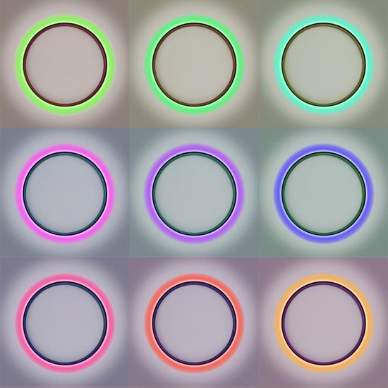 CL750321R ETALON Черный+Золото с пультом и RGB