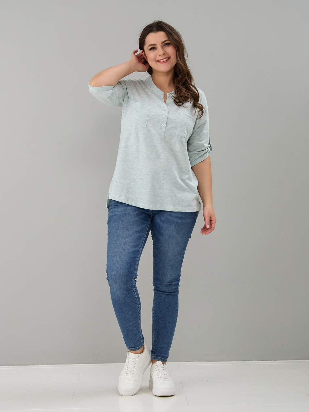 Блузка БЛ-131/фисташка