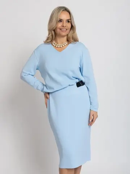 Платье Ф 002/голубой