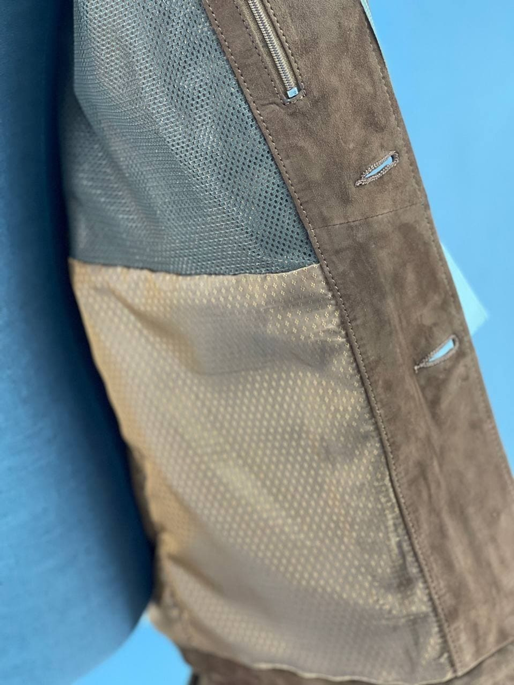 Замшевая куртка Brunello Cucinelli