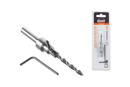 Сверло для мебельных стяжек (конфирматов) 7х70 мм GEPARD (GP0450-77)