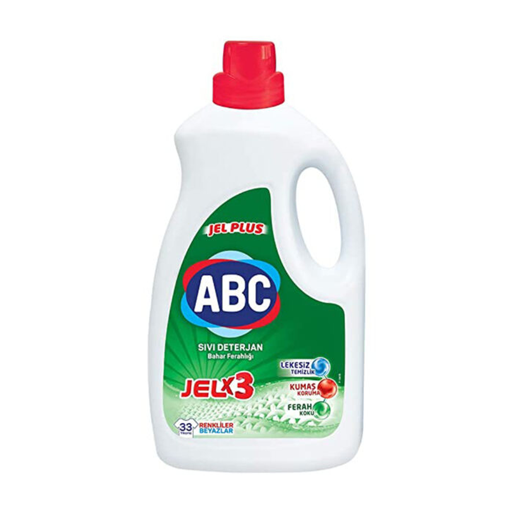 Гель PLUS для стирки универсальнный  ABC Весенняя свежесть 1800 ML x 9