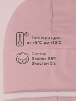 Шапка детская со снудом на осень