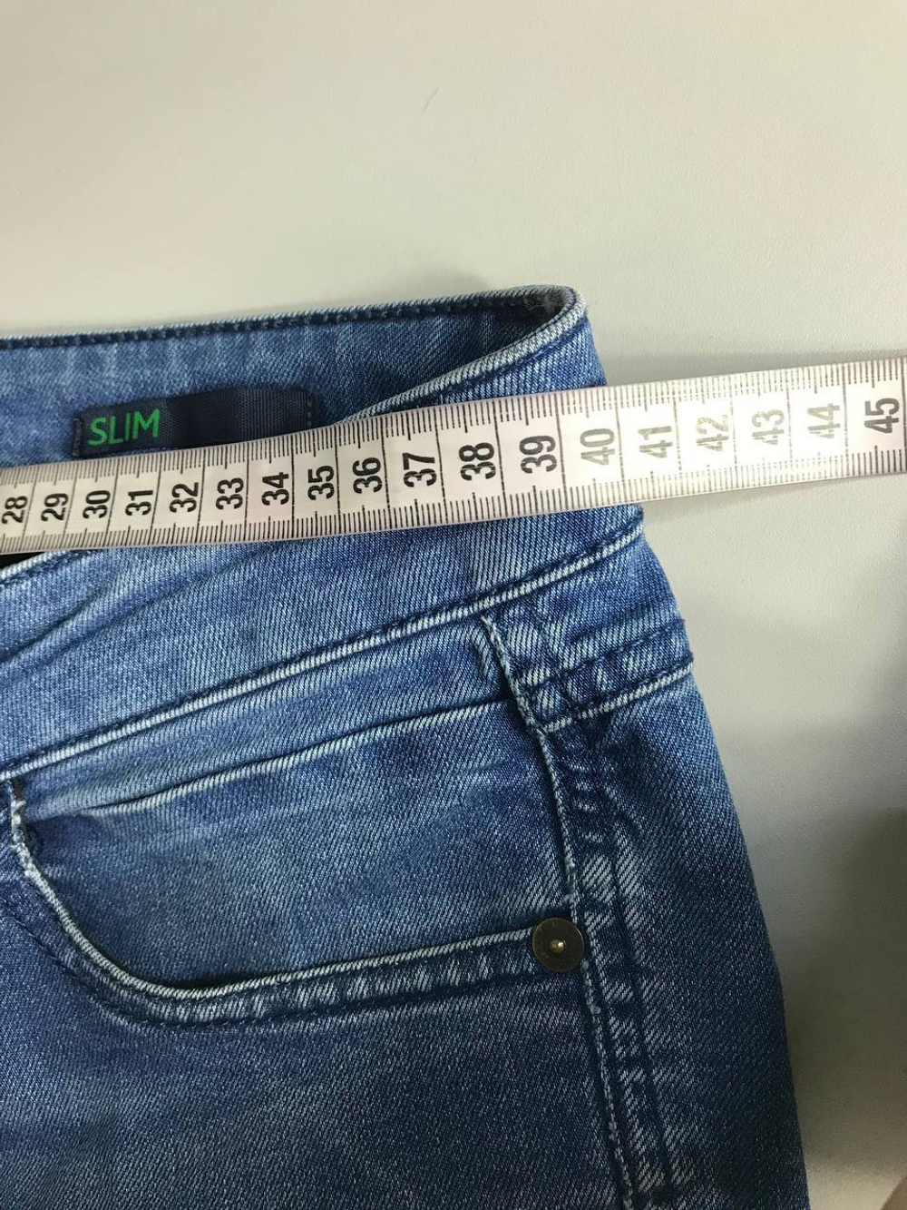 Джинсы Benetton повседневные, маркировка 31 eur, визуально на 46/48 размер