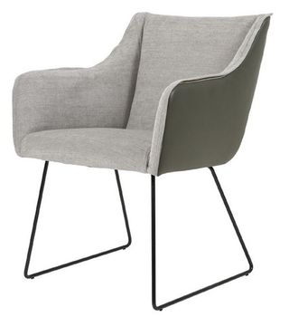 Стул с подлокотниками Zippo TELAS, MOD INTERIORS цвет серый