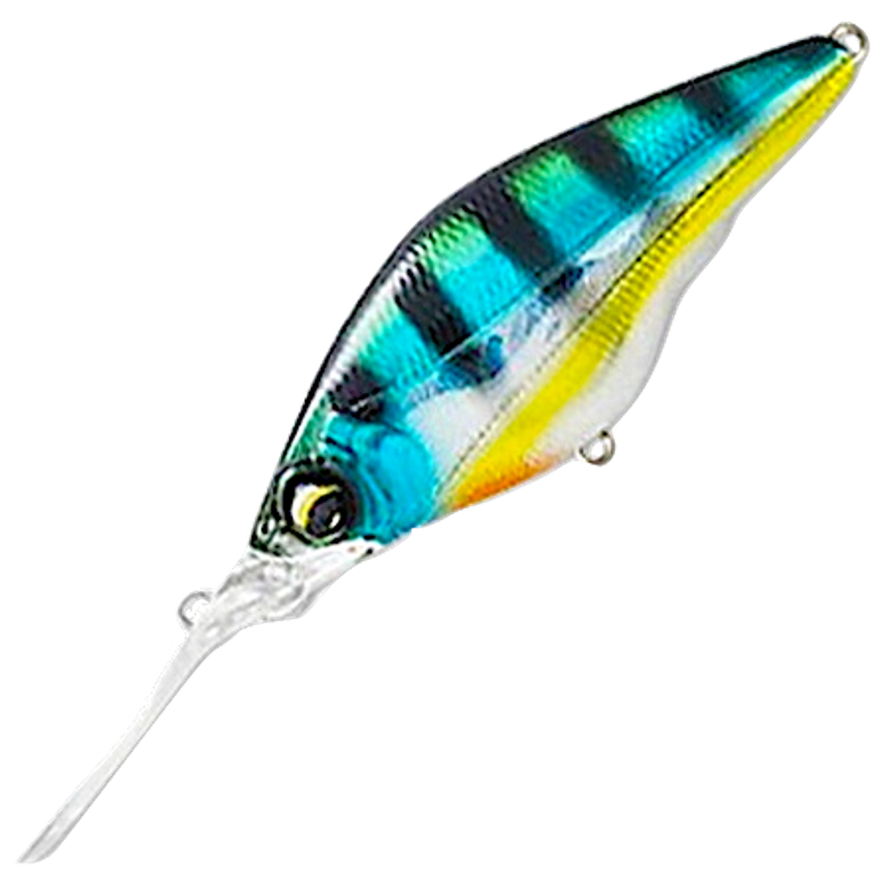 Воблер Yo-Zuri ( Duel )  Hardcore Mid Crank 60F F1022 HBG  60мм 10g 2.5m