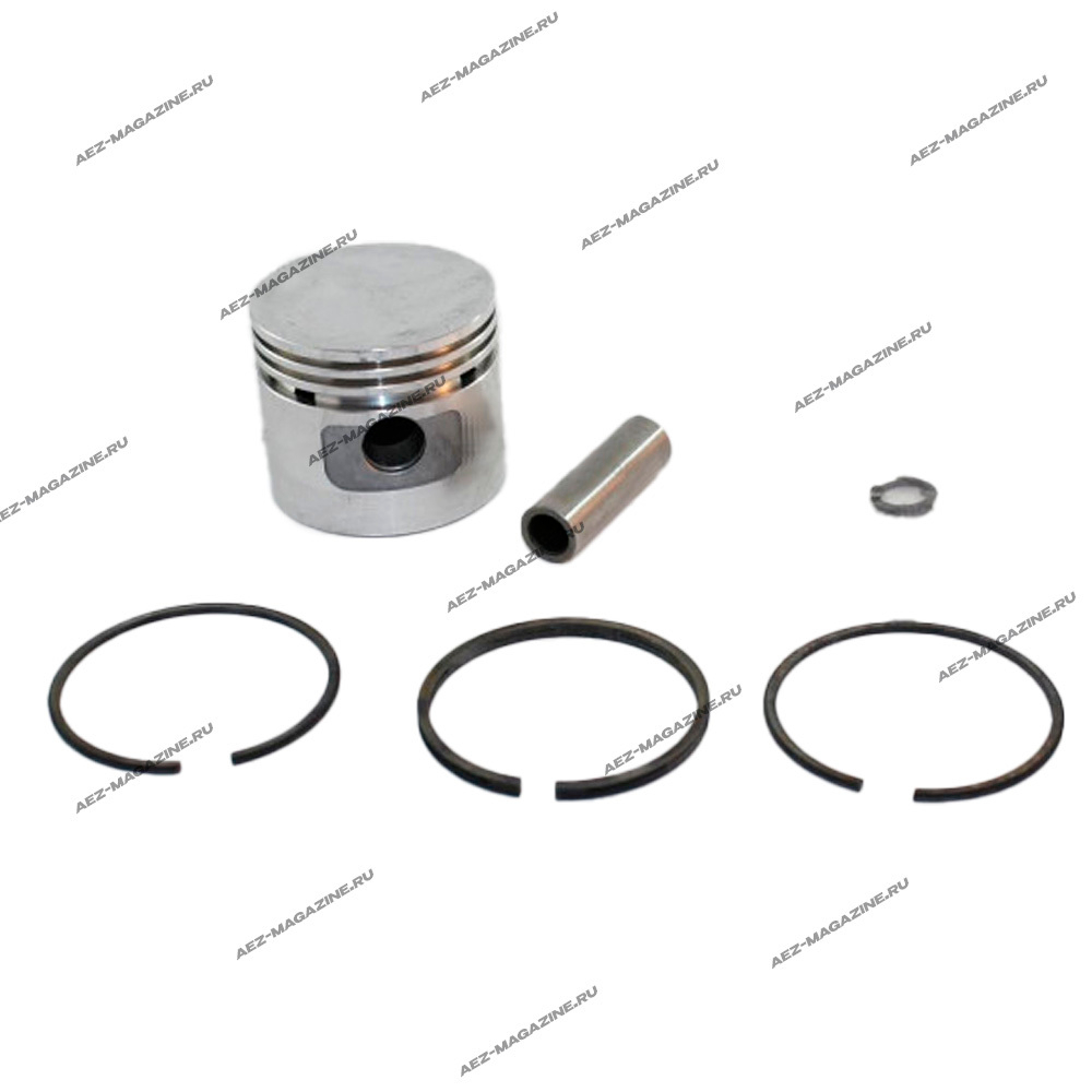 Поршень компрессора в сборе D-47мм, H-41мм (с поршневыми кольцами и пальцем d12, L-38)