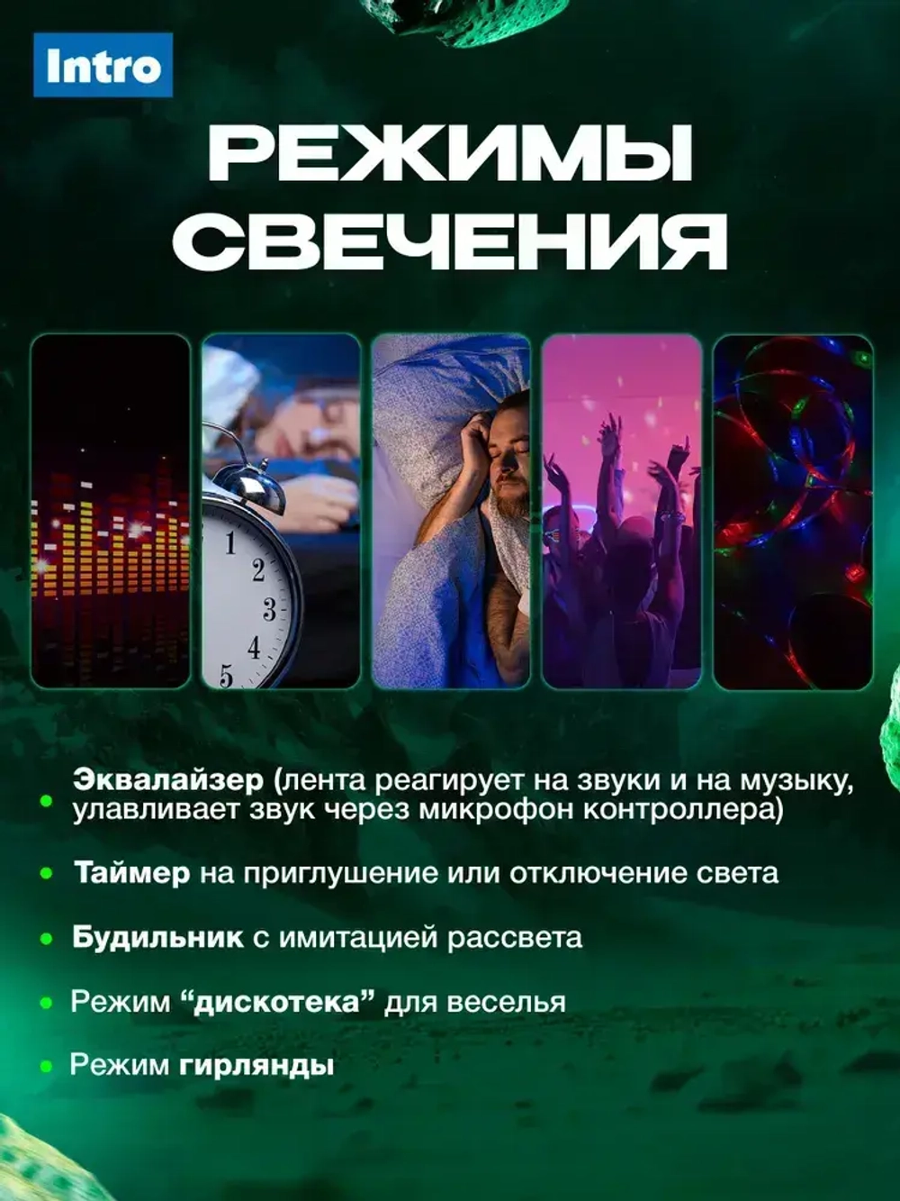 Светодиодная лента RGB 24 В ЭРА 5050Kit умная с пультом и блоком питания, 40 м, 12 Вт