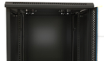 Шкаф настенный 19", 22U Hyperline TWB-FC-2266-SR-RAL9004