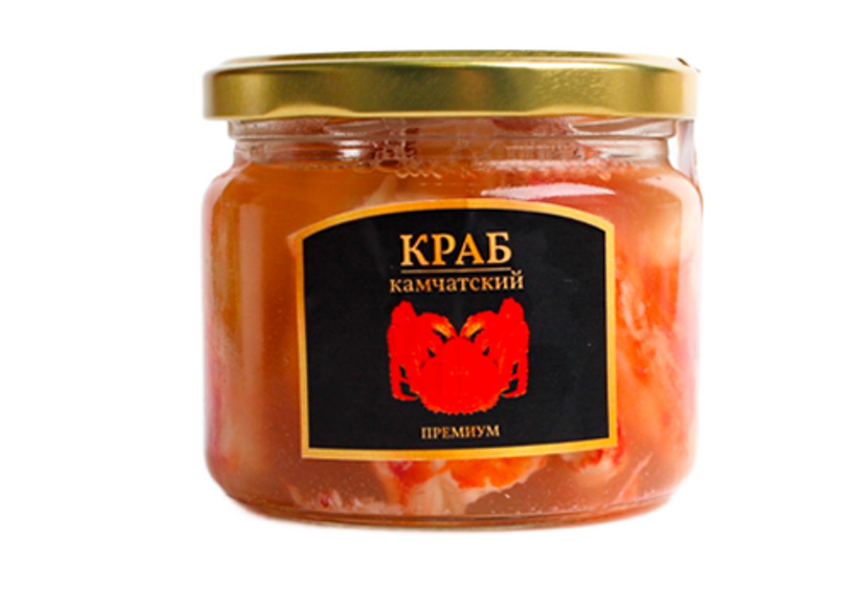 Фаланги краба Камчатского в собственном соку, 280г