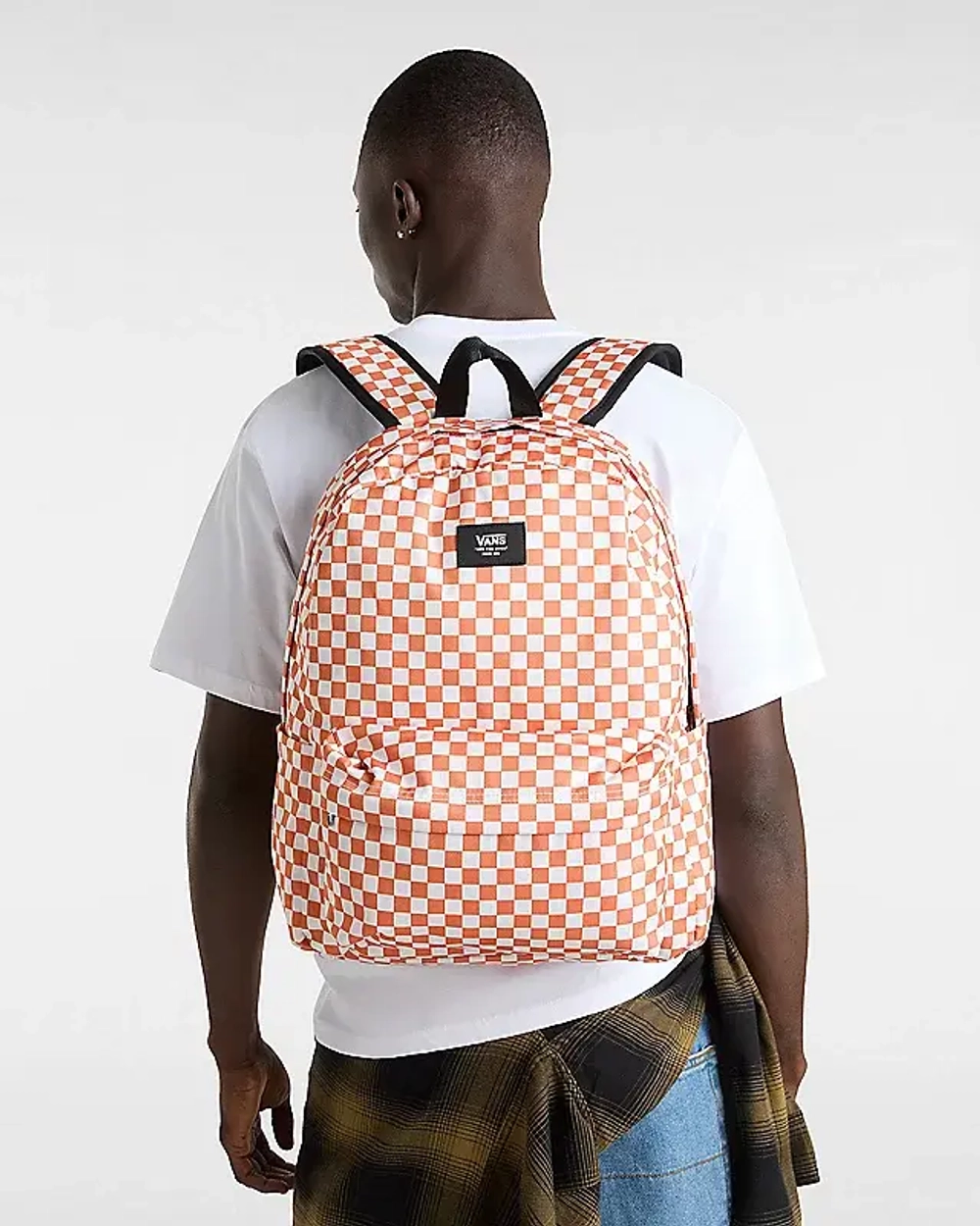 Рюкзак Vans Old Skool Check Backpac CARNELIAN