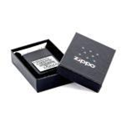 Зажигалка ZIPPO Classic Black Crackle™ с Эмблемами логотипов "Zippo" ZP-363