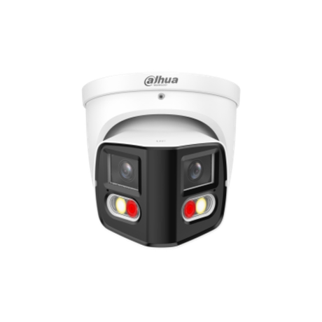 DH-IPC-PDW2849P-A180-E2-S-PV-0280B Уличная купольная IP-видеокамера с ИИ и активным сдерживанием