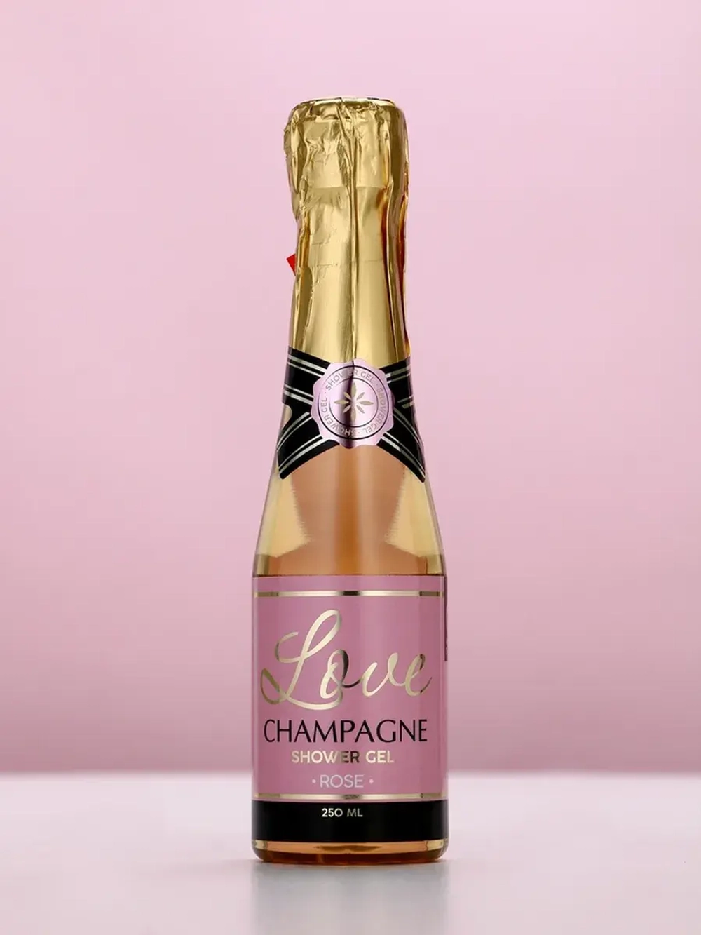 Гель для душа во флаконе шампанское Love Champagne, 250 мл,