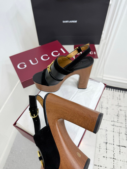 Gucci Horsebit Platform Sandal
