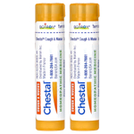 Boiron, Chestal Meltaway, гранулы для снятия кашля и слизи, 2 тюбика, прибл. 80 гранул каждая