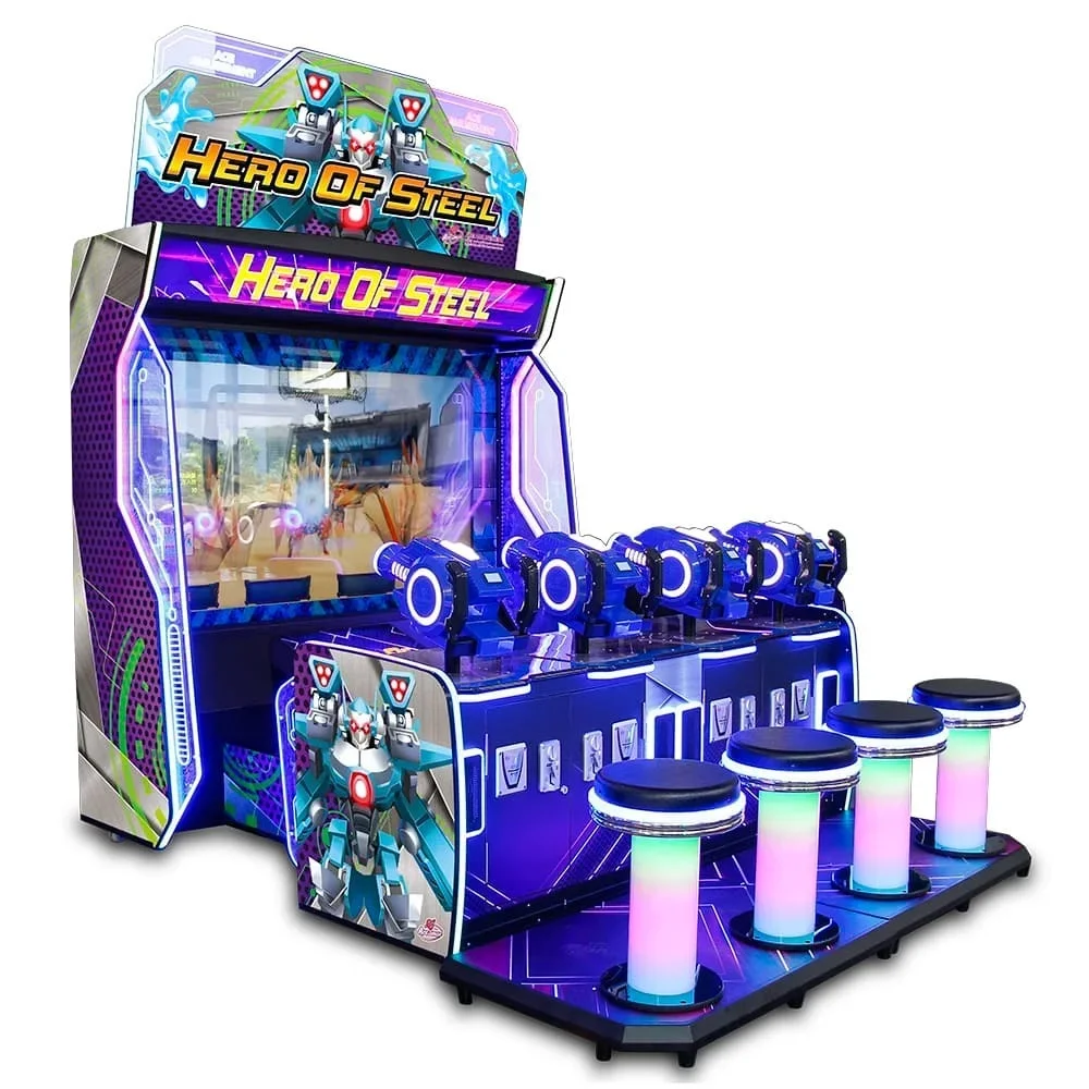 Аркадный автомат с экраном на 4-х игроков «Hero Of Steel»