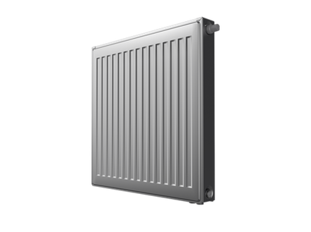 Стальной радиатор с нижним подключением Royal Thermo VENTIL COMPACT, Тип 21, высота 300 мм, цвет - серебристый