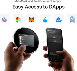 SecuX V20 Plus — Самый безопасный аппаратный кошелек с Bluetooth и поддержкой NFT Кросс-платформенное управление Bitcoin, Ethereum, SOL, Doge и другими активами