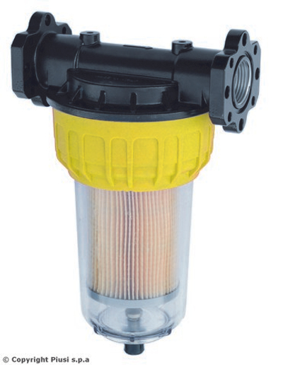 Фильтр для очистки от мех.примесей и воды 70 л/мин. 2 карт. PIUSI (Италия)
