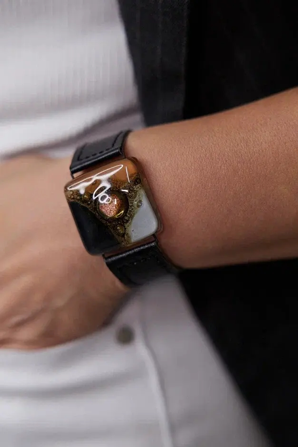 Браслет Cubo114 черный