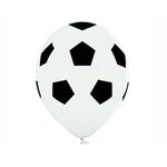 Шар (14"/36 см) Шелкография пастель, Мяч футбол классика 25 шт.