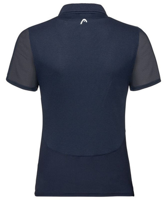 Женское поло Head Performance Polo Shirt W - небесный