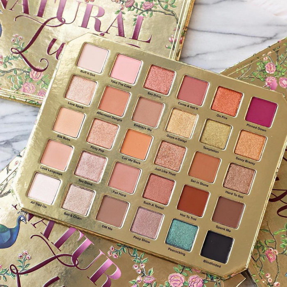 Тени для век Too Faced Natural Lust Eye Shadow Palette Summer 30 цветов