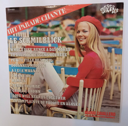 Винтажная виниловая пластинка LP Mario Cavallero Son Orchestre Et Ses Chanteurs Hit Parade Chante Vol. 22 (France 1975)