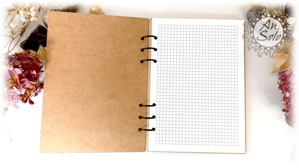 Блокнот "Морена" А5 формата на кольцах