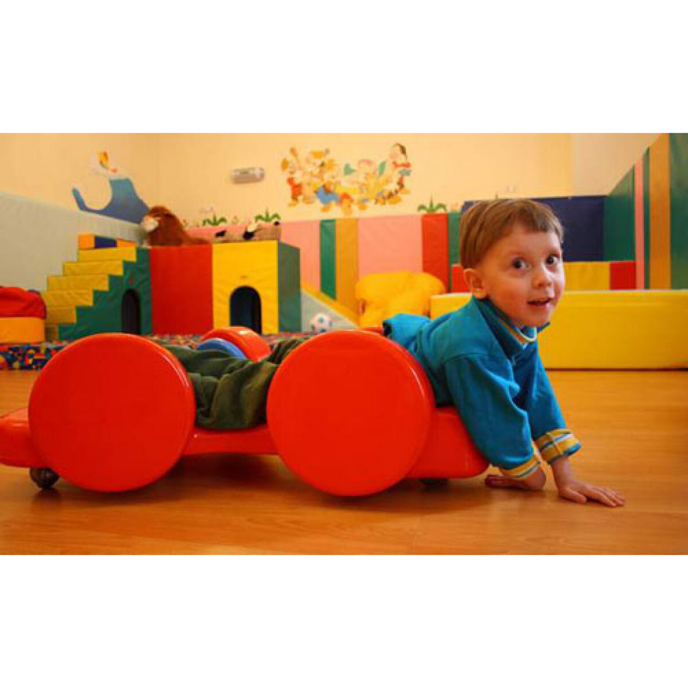 Лежачий самокат для детей-инвалидов Джетмобиль