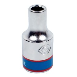 KING TONY (233045M) Головка торцевая стандартная двенадцатигранная 1/4", 4.5 мм