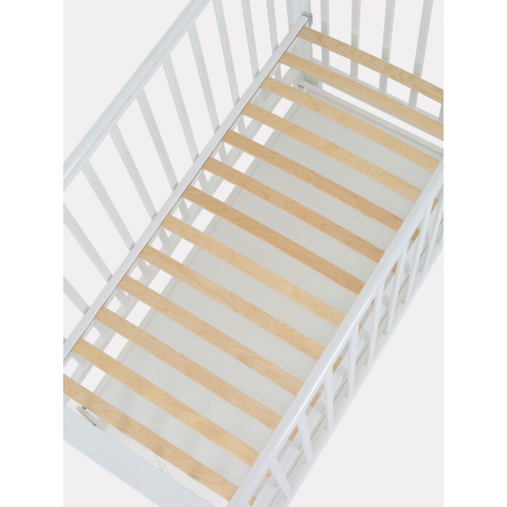 Кровать детская 120*60 RANT "BERGEN" (арт.770) универ маят/ящ Cloud White