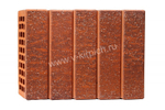 Кирпич лицевой Воротынский одинарный красный, неро