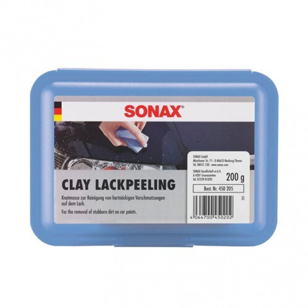 SONAX Clay - Глина для очистки окрашенных поверхностей, 200гр