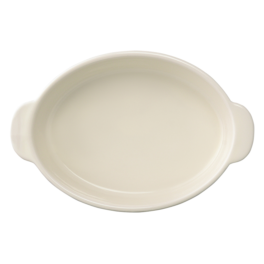 Блюдо для запекания 35.5х23.5см Liberty Jones Сountry Mill светло-бежевое