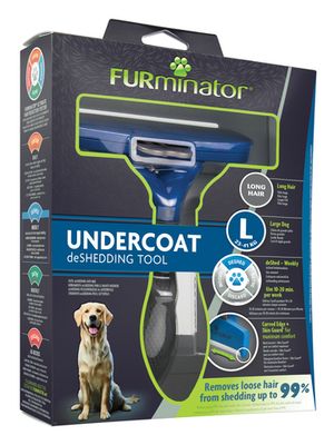Фурминатор для собак крупных длинношерстных пород, FURminator Dog Undercoat L Long Hair 12 YA