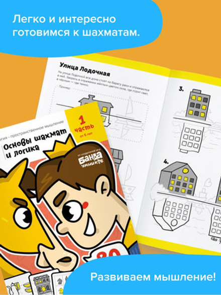 Основы шахмат и логика 1. Банда Умников