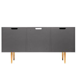 Тумба под ТВ Арт 117см Стайл Серый Голд