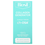 Biosil, Collagen Generator, средство для стимулирования производства коллагена, 30 оригинальных капсул